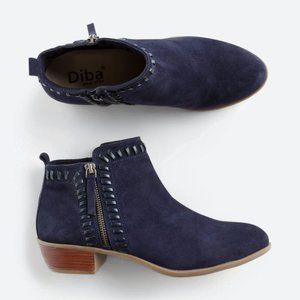 NEW DIBA Layne Whipstitch Suede Bootie 6.5